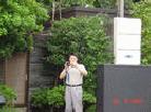 Published on 9/7/2001 Chinese special agent videotapes Falun Gong practitioners’ activities in Japan, 2001.