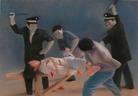 Published on 6/7/2004 Two assailants force the legs apart while two others physically assault the practitioner.