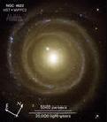 Published on 4/6/2002 Different swirl pattern from Galaxy NGC4622 puzzled Astronomers.