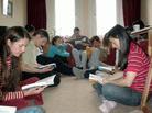 Published on 9/27/2003 Falun Gong practitioners of Scottland and North England area held a weekend Fa-study in Edinburgh, September 2003.