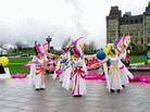 Canada: Ottawa and Montreal Dafa Practitioners Celebrate the 11th Anniversary of Falun Dafa's Introduction to the Public at Parliament Hill  on May 13, 2003