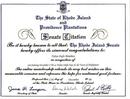 Published on 12/20/2000 The Rhode Island Senate passed citation congratulating Falun Gong practitioners in recognition of proclaiming December 17 as Falun Dafa Day in the Town of Hopkinton, Rhode Island.