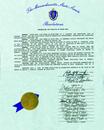 Published on 12/22/2000 The Massachusetts State Senate recognizes Falun Dafa and commends Falun Dafa practitioners, Dec, 11, 2000.
