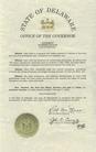 Published on 10/17/2002 Office of Governor,of the State of Delaware declares, Oct 7-11, 2002 as Falun Dafa Week.