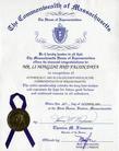 Published on 11/4/2002 The Massachusetts House of Representatives recognizes October 20-27, 2002 as Falun Dafa Week in the Commonwealth of Massachusetts.[October 20, 2002] 