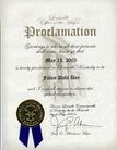 Published on 4/30/2005 Proclamation of Falun Dafa Day, City of Louisville, Kentucky [May 13, 2005]