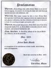 Published on 5/18/2005 Proclamation of Falun Dafa Month, City of Bluffton, Indiana [May 9, 2005]