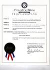 Published on 6/2/2005 Proclamation of Falun Dafa Month, City of Fort Wayne, Indiana [June 1, 2005]
