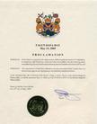 Published on 6/16/2005 Canada: Mayor of Halifax Regional Municipality Proclaims May 13th as Falun Dafa Day [May 10, 2005]