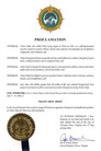 Published on 8/5/2006 Virginia, USA: Mayor Joe Frank of the City of Newport News Proclaims Falun Dafa Week