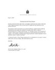 Published on 5/13/2007 Prime Minister of Canada Extends Best Wishes to Falun Gong Practitioners in Canada on the Occasion of Falun Dafa Week
