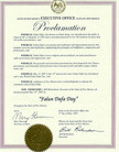 Published on 5/12/2007 Governor Bill Richardson of the State of New Mexico Proclaims May 13, 2007 as Falun Dafa Day
