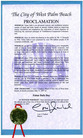 Published on 5/12/2007 Florida: Mayor of the City of West Palm Beach Proclaims May 13, 2007 as Falun Dafa Day