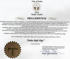 Published on 5/12/2007 Oklahoma: Mayor of the City of Tulsa Proclaims May 13, 2007 as Falun Dafa Day