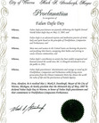 Published on 5/16/2007 Michigan: Mayor Mark Steenbergh of the City of Warren Proclaims May 13, 2007 as Falun Dafa Day