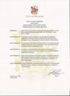 Published on 5/25/2007 Canada: Mayor Phil Kent of the City of Duncan Proclaims May 2007 as Falun Dafa Month Honoring Truthfulness, Compassion and Forbearance