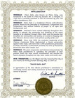 Published on 5/25/2007 New Mexico: Mayor and City Council of the City of Las Cruces Proclaim May 13, 2007 as Falun Dafa Day