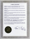Published on 6/2/2007 New Hampshire: Mayor Frank Guinta of the City of Manchester Proclaims May 13, 2007 as Falun Dafa Day