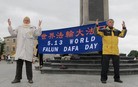 Published on 5/17/2012 法轮功,传真相　波兰学员庆祝世界法轮大法日