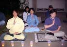 Published on 3/29/2002 Houston Dafa Practitioners Hold Candlelight Vigil at Chinese Consulate; Call for End to Jiang Regime’s Persecution of Changchun Practitioners 