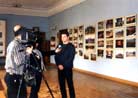 Published on 4/29/2002 The Journey of Falun Dafa Photo Exhibition Successfully Held at Odessa City, Ukraine