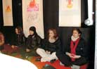 Published on 3/20/2002 The Photo Exhibition of "The Journey of Falun Dafa" in Brussels, Over Ten Thousand People View the Exhibition