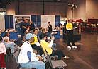 Published on 1/17/2001 Demonstrating Falun Gong at Houston Health Expo

