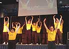 Published on 1/17/2001 Demonstrating Falun Gong at Houston Health Expo

