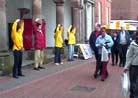 Published on 3/19/2002 UK City of Tamworth Mayor and Chairman of City Council Attend Journey of Falun Dafa Photo Exhibition