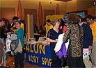 Published on 4/16/2001 Spread DaFa at the Health Exhibition of Dekalb, Illinois.
