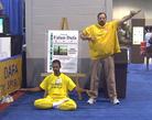 Published on 9/17/2002 Promoting Falun Dafa at the Congressional Black Caucus Foundation Annual Conference