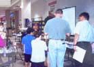 Published on 8/4/2000 The Hong Kong Plaza in Houston is a large-scale comprehensive supermarket. It is located in Chinatown and is a shopping center where Chinese people gather on the weekend. 
