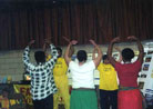 Published on 6/20/2001 Practitioners in Baltimore Promote Dafa In Neighborhood Program Exhibition
