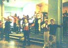 Published on 10/12/2001 Falun Gong was very well received in a high school students party. 