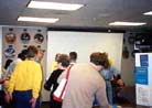 Published on 10/21/2001 Texas Dafa practitioners promoted Dafa on the "Health Day" of Southern US Aviation and Space City.   