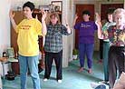 Published on 2/16/2001 On February 11, Orlando practitioners gave an introduction to Falun Gong and talked about the persecution in China to the church members at a church in Eustis City.