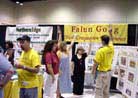 Published on 10/5/2001 Falun Gong interests people at Southern Women’s Show in Orlando.