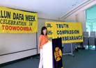 Published on 1/15/2002 Australia: City of Toowoomba Falun Dafa Week Opening Ceremony
