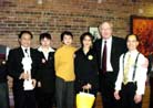 Published on 12/22/2001 Falun Appears in the Christmas Celebration Party in the Office of a Toronto Member of Parliament

