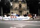 Published on 12/12/2001 Swiss Practitioners Hold Peaceful Appeal on UN International Human Rights Day
