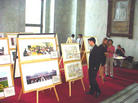 Published on 7/26/2002 On July 22 and 23, 2002, the "Journey of Falun Dafa" photo exhibition was held on Capitol Hill in the Rayburn building.