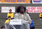 Published on 3/29/2002 Representatives of NGOs Urge the Canadian Government to Protest Jiang Regime’s Atrocities