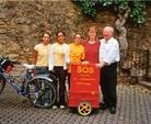 Published on 9/3/2002 Germany: SOS -- Bicycle Journey from Heidelberg to Bonn: Strive Together to Rescue Xiong Wei