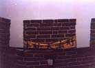 Published on 10/20/2001 My Fa-Rectification Journey in Beijing:We hung our banner on one of the pillars of the Great Wall.
