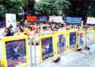 Published on 12/15/2001 HK Practitioner Call On Support On Human Rights Day To Stop The Extension Of Persecution By Jiang Zemin’s Evil Group 