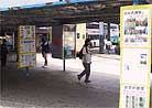 Published on 5/9/2001 Photo exhibition at the Ferry Pier