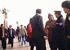 Published on 2/5/2002 Fa-Rectification on "Beijing Falun Dafa Day" on Tiananmen Square