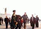 Published on 2/5/2002 Fa-Rectification on "Beijing Falun Dafa Day" on Tiananmen Square