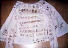 Published on 2/28/2002 Story of a bloody shirt