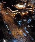 Published on 7/10/2003 BBC：香港烛光集会抗议反颠覆法（图）
